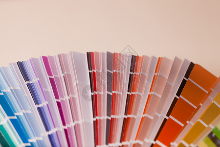 纸样品调色板选择颜色来油漆颜色样本调色板图片