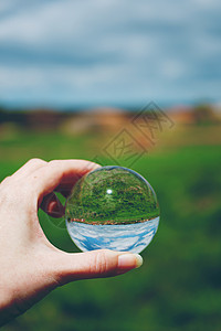 绿色视野水晶球图片