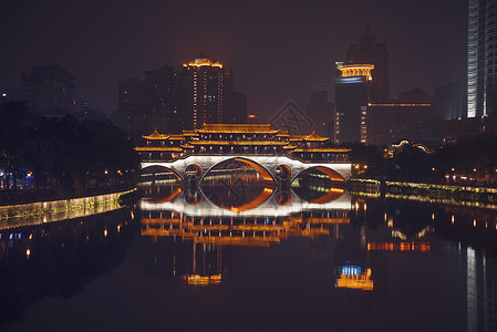 西南成都安顺桥与新发展安顺桥背景图片