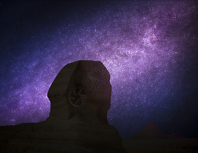 天体摄影,夜空吉萨的金字塔埃及古代建筑的综合体吉萨的金字塔图片