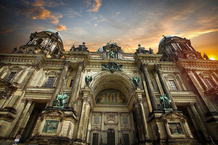 柏林大教堂德国最大的福音教会柏林大教堂图片