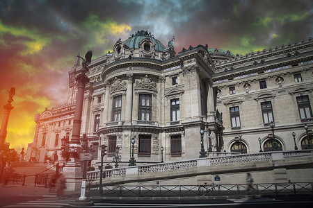 巴黎歌剧它位于更华丽的宫殿里法国巴黎歌剧它位于更华丽的宫殿里图片