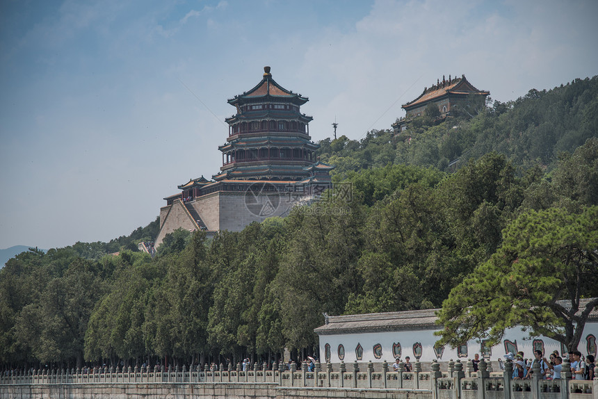 北京郊区的夏季皇宫中国北京郊区的夏季皇宫图片