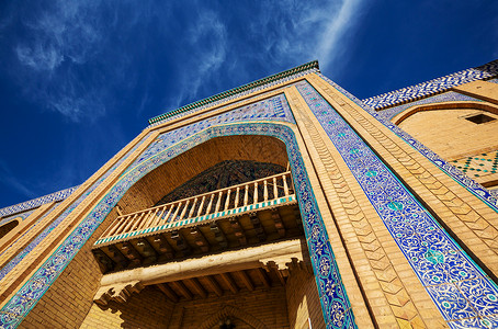 乌兹别克斯坦基瓦古城联合国教科文世界遗产高清图片