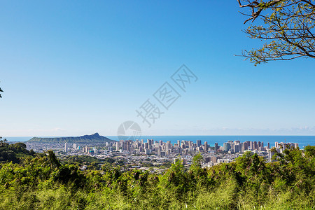 夏威夷檀香山的怀基基海滩图片