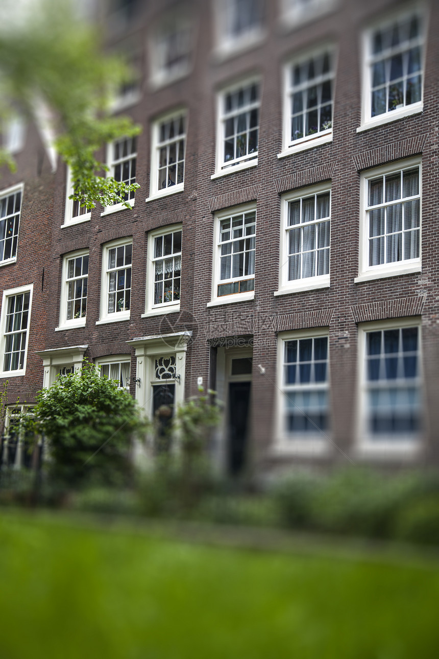 荷兰阿姆斯特丹的传统旧建筑图片