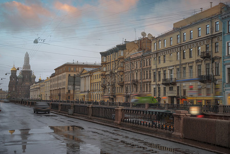 彼得堡基督复活大教堂图片