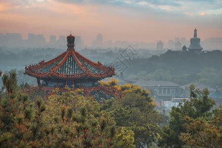 北海公园北京紫禁城西北的个帝国花园图片