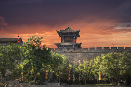 西安城墙中国建筑的最大纪念碑图片