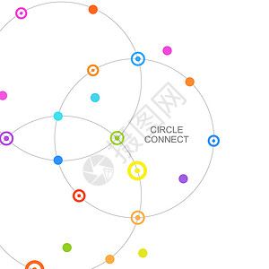 图表圆技术美丽的背景矢量连接网络插图技术美丽的背景矢量连接网络说明背景