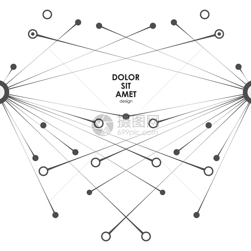 几何抽象连接线点几何抽象连接线点图片