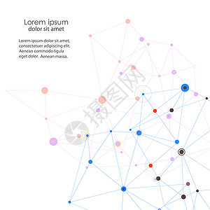 矢量网络连接背景为您的演示矢量网络连接背景为您的演示图片