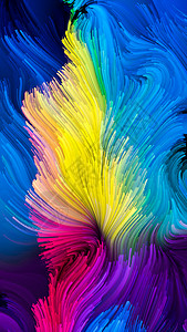 运动系列中的颜色视觉上吸引力的背景,由液体油漆图案制成,适合创造力想象力上的布局,用作屏幕设备的壁纸背景图片