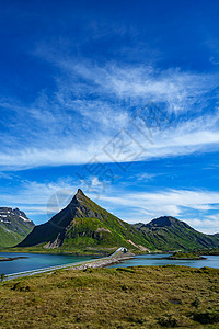乔雅登玻尿酸洛芬挪威诺德兰县的个群岛以独特的风景而闻名,戏剧的山脉山峰,开阔的大海庇护的海湾,海滩未触及的土地背景