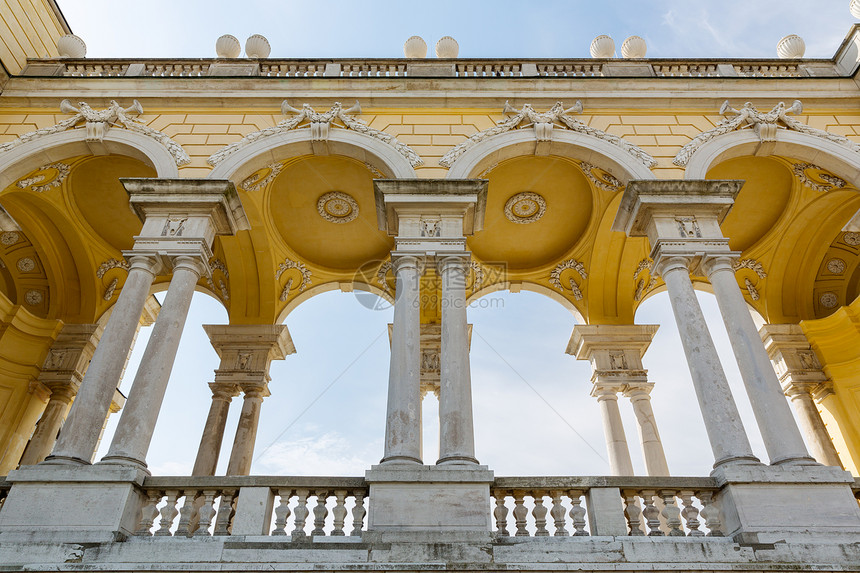 奥地利维也纳勋布伦宫花园的荣耀图片