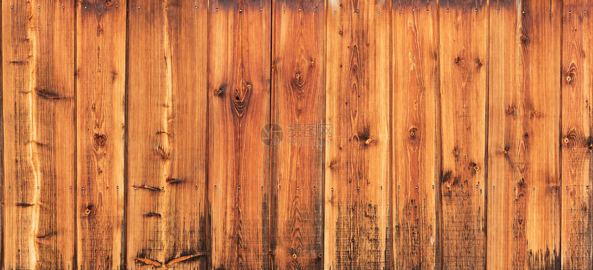 旧的打结木木板纹理图片