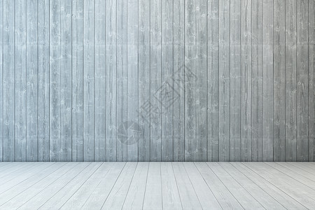 空房间木材与墙壁木地板图片