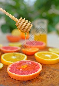 柚子片,克莱门汀,橘子蜂蜜图片