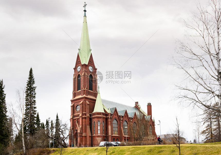 米凯利,苏米芬兰米凯利大教堂景观,芬兰东部图片