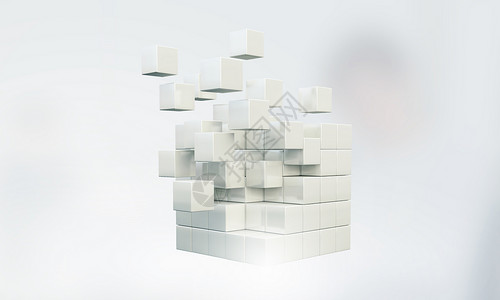 高科技立方体高科技与三维渲染立方体图片