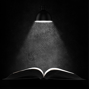书发光打开了书旧的打开的书灯挂背景
