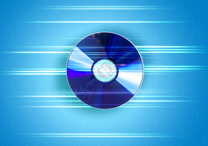 光盘个CD光盘蓝色数字背景背景图片