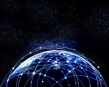 地球仪的蓝色图像地球仪的蓝色生动形象全球化这幅图像的元素由美国宇航局提供的背景图片