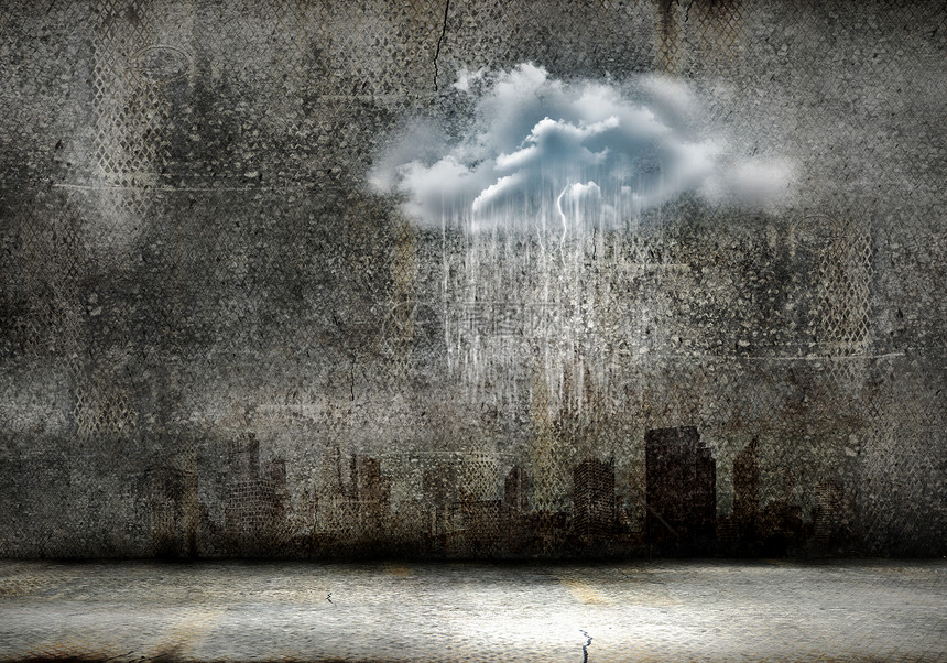 雨云石墙的背景图像图片