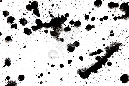 黑色斑点黑色滴墨飞溅光泽刷漆点,污垢印迹,艺术斑点,油,抽象液滴飞溅,液体插图背景