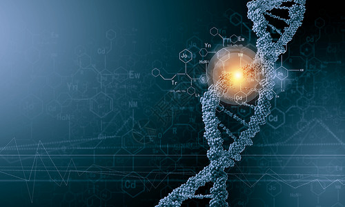 DNA分子高科技DNA分子的生物化学背景图片