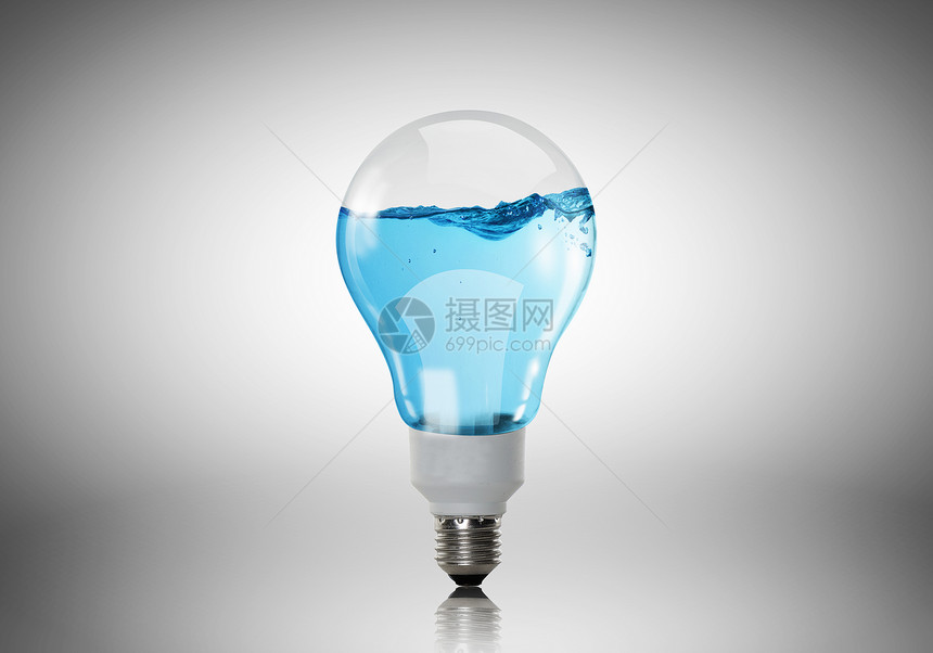 水的灯泡能量生态与灯泡与水图片