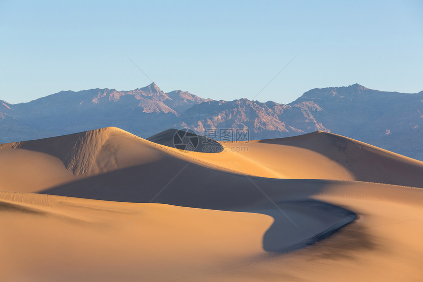 撒哈拉沙漠的沙丘图片