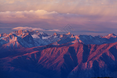 内华达山脉背景图片