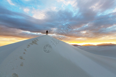 帐篷白色沙丘,美国图片