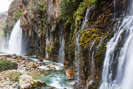 卡普兹巴西瀑布,卡塞里省,土耳其图片
