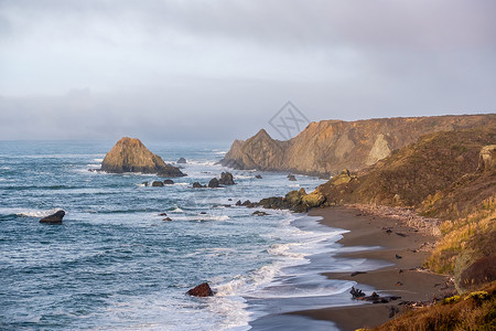 美国太平洋海岸景观,加利福尼亚,美国图片
