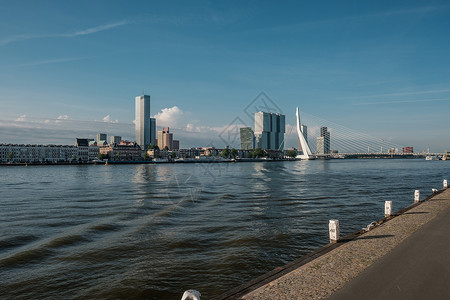 荷兰天际线停职城市的高清图片