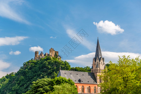 厄洛斯教堂施恩堡自然高清图片