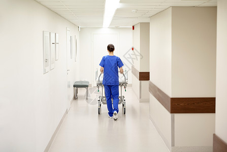 人,医疗,复活医学护士携带医院轮床急诊室图片