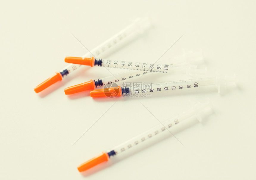 胰岛素注射器静物图片