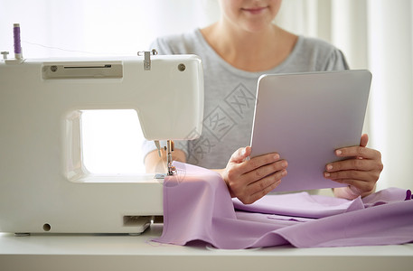 针线缝纫人,缝纫,技术裁缝裁缝妇女与缝纫机,平板电脑物裁缝与缝纫机,平板电脑物设计图片