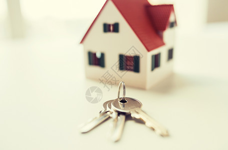 建筑,抵押,房地产财产家庭模型房屋钥匙家庭模型房子钥匙图片