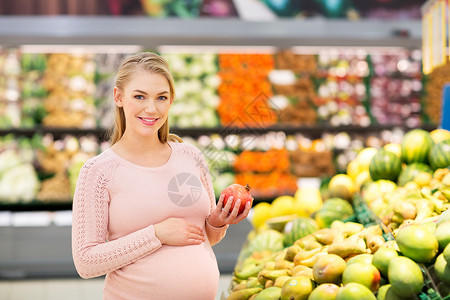 销售,购物,食物,怀孕人们的快乐的孕妇石榴杂货店超市快乐的孕妇石榴杂货店图片