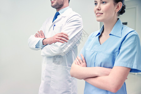 诊所,专业,人,医疗医学医生护士医院走廊医院走廊的医生护士图片