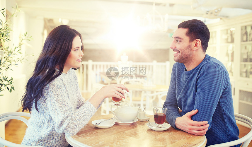 人,沟通约会的快乐的夫妇咖啡馆餐馆喝茶幸福的咖啡馆喝茶图片