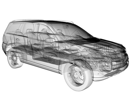 隔离透明汽车图像图片