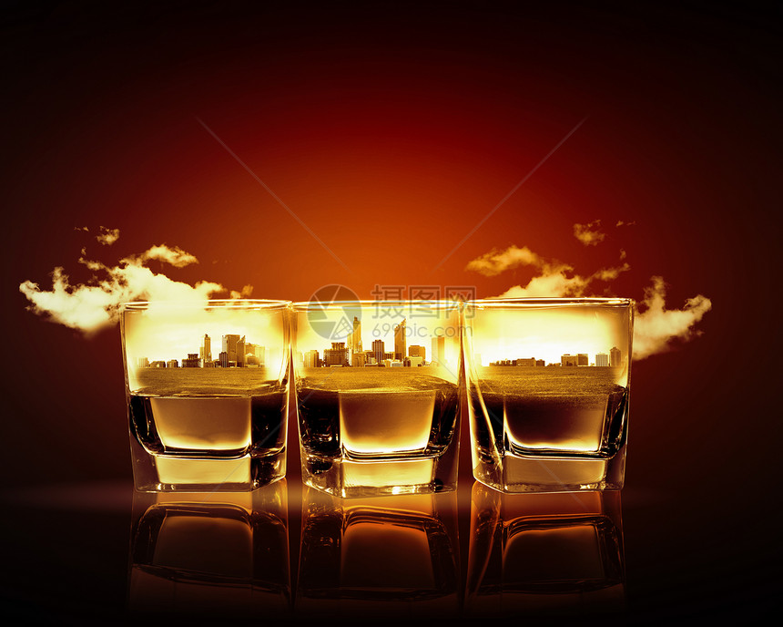 三杯威士忌三杯威士忌的图像城市插图图片