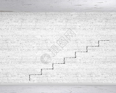 成功的阶梯成功阶梯的背景图像绘制墙上图片