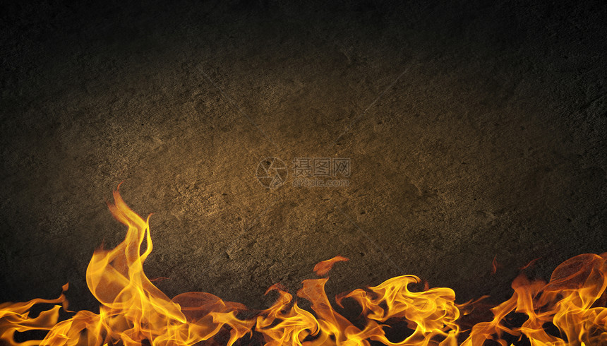 侧抽象背景上爆发火灾抽象的炽热的线图片