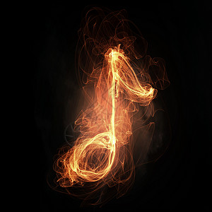音乐形象音乐灯光黑暗背景上发光的符号背景图片